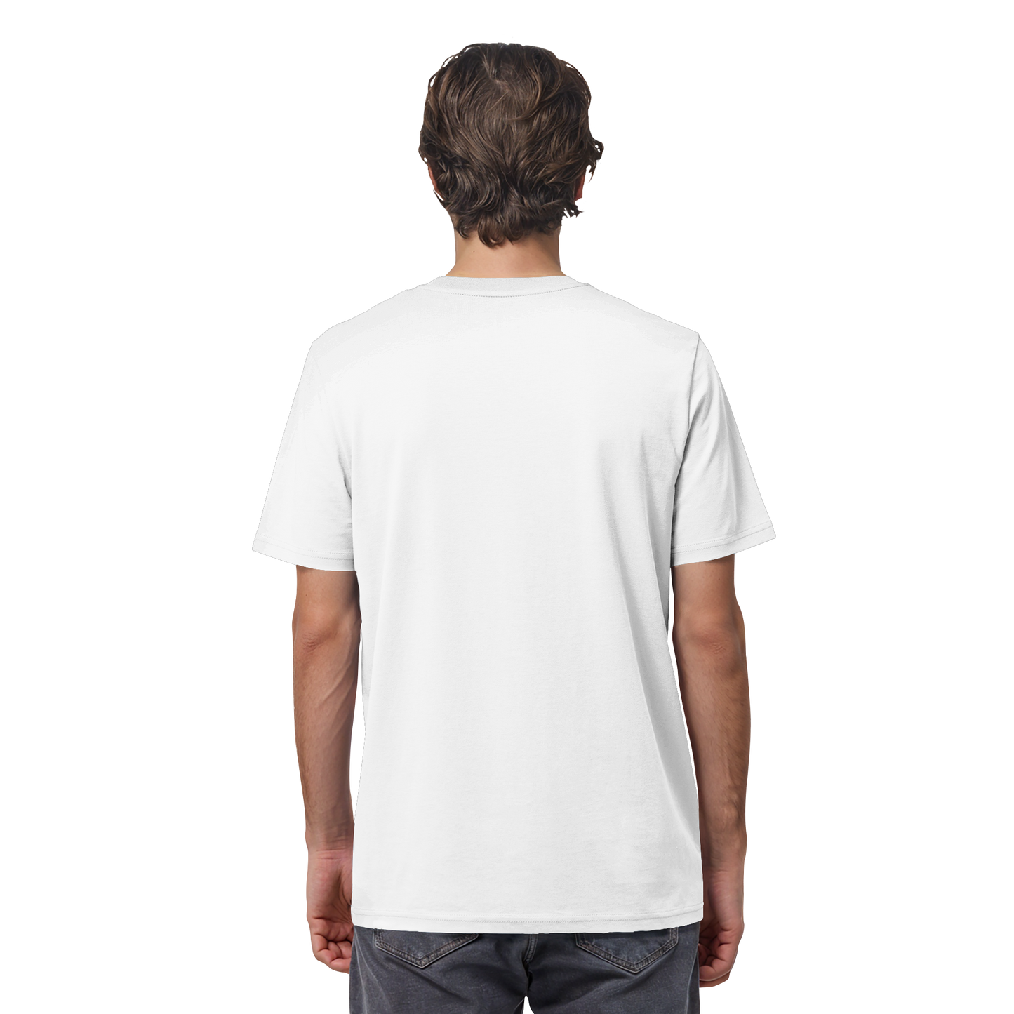 Personalisierbares Premium T-Shirt mit Katze und Spruch "Love Yourself Like You Love Your Cat"
