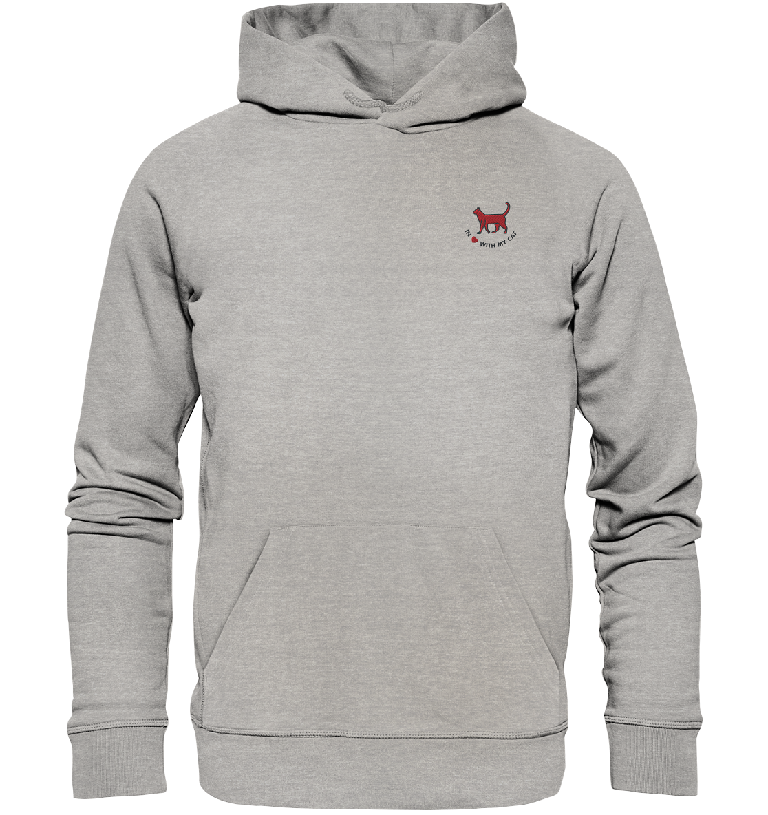 hoodie-grau-nachhaltig-bio-baumwolle-statement-spruch-katzendesign-katzenmotiv-bestickt
