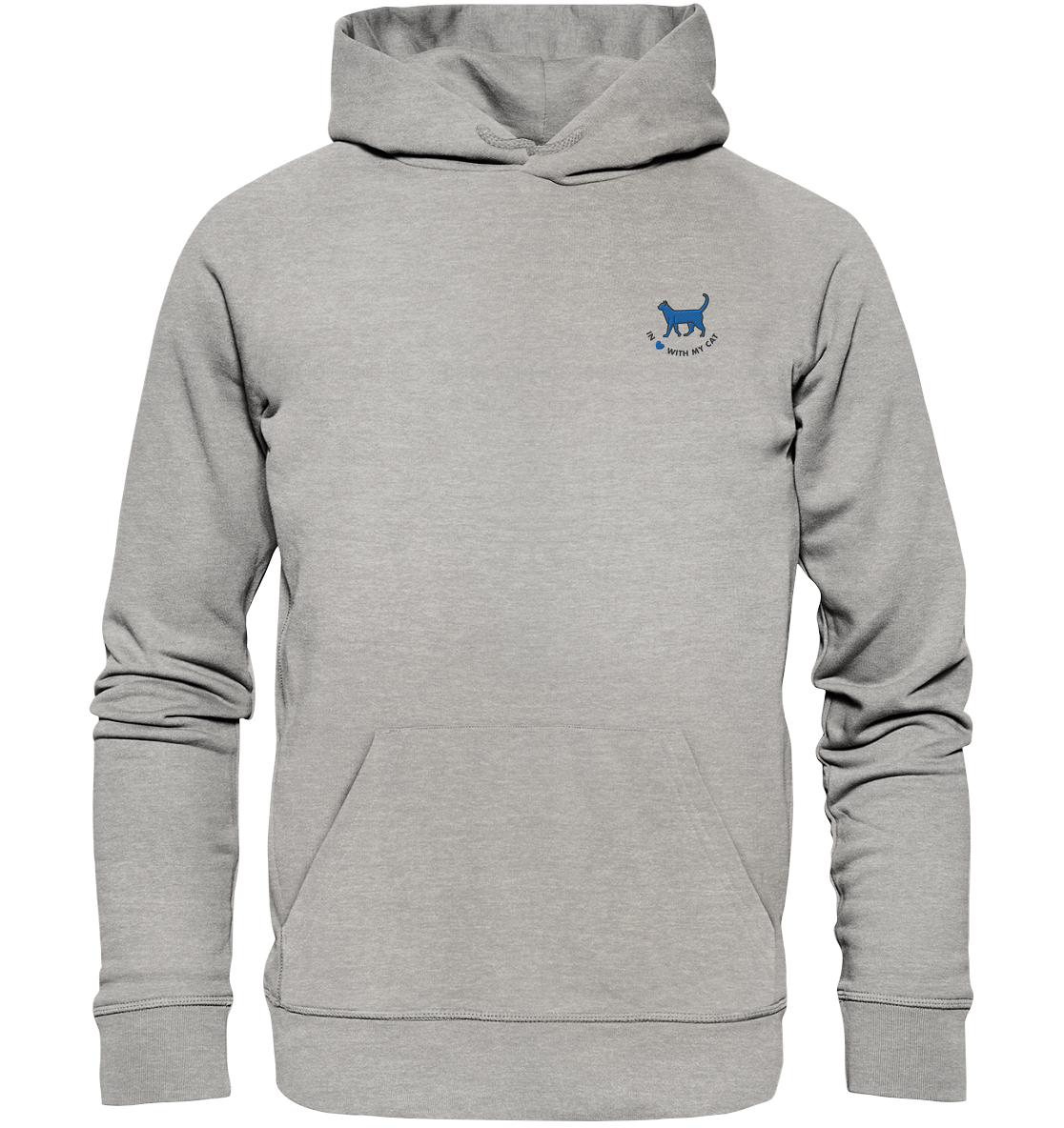 hoodie-pullover-grau-nachhaltig-bio-baumwolle-statement-spruch-katzendesign-katzenmotiv-bestickt