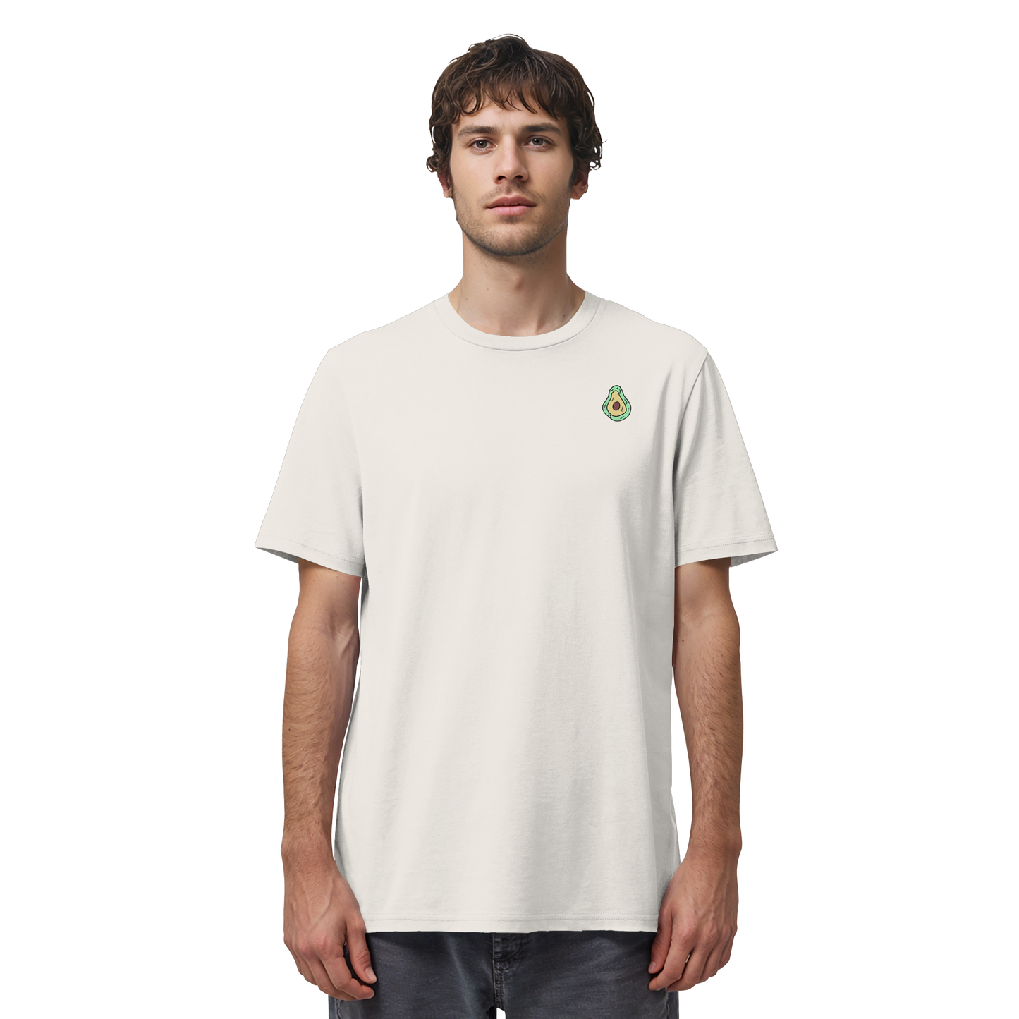 T-Shirt "Enjoy the Avocato" – in Bio-Qualität mit Avocado und Katze