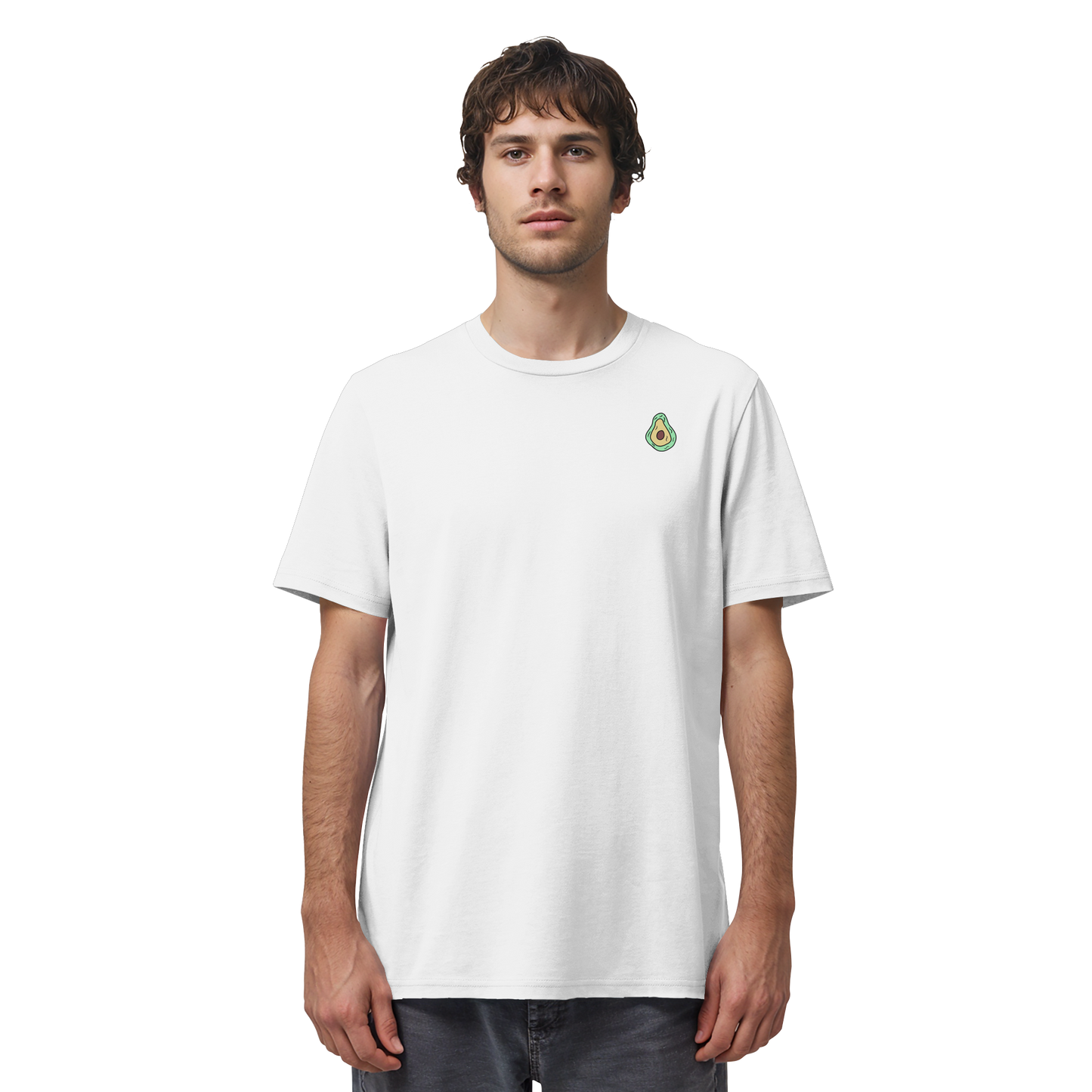 T-Shirt "Enjoy the Avocato" – in Bio-Qualität mit Avocado und Katze