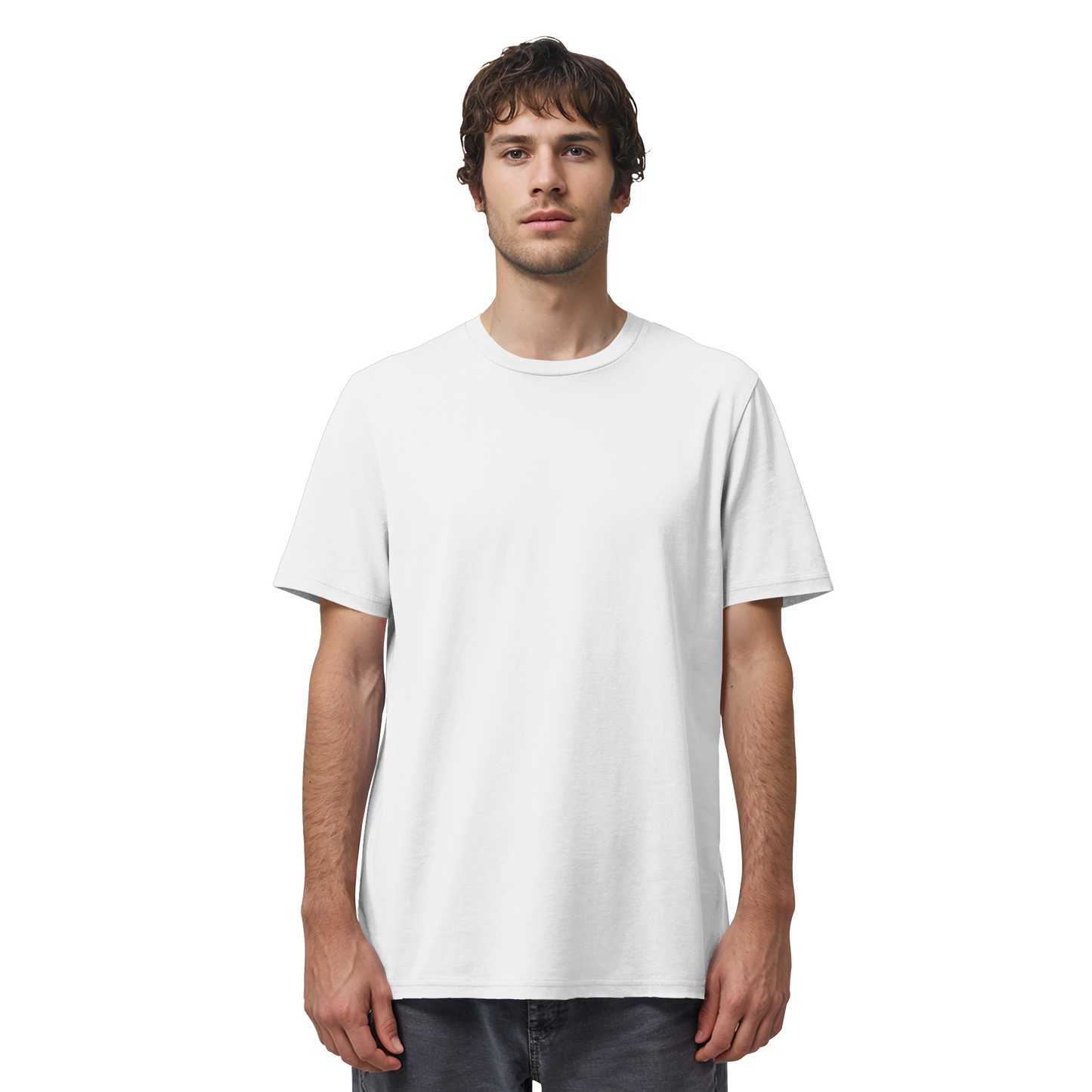 Personalisierbares Premium T-Shirt mit Katze und Spruch "Love Yourself Like You Love Your Cat"