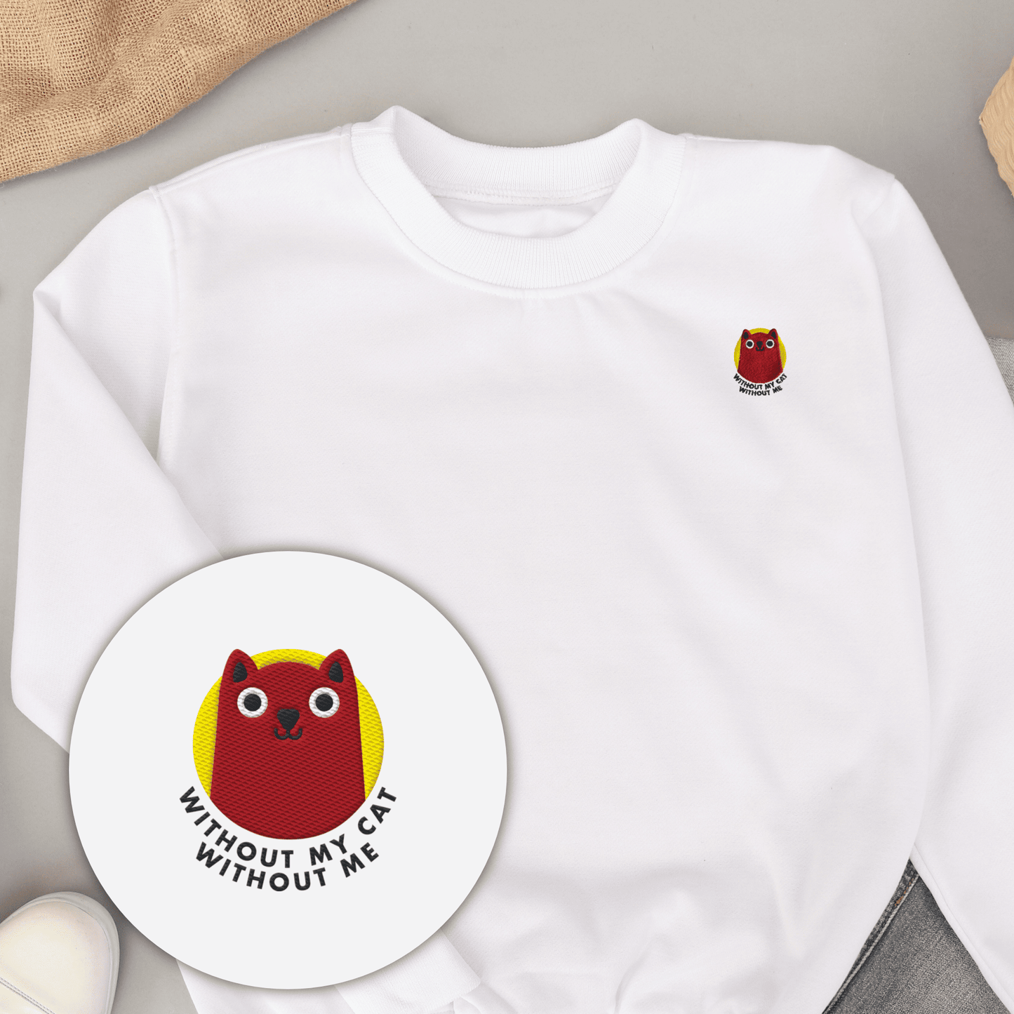 sweatshirt-katzenmotiv-bestickt-withoutmycatwithoutme-lupenansicht