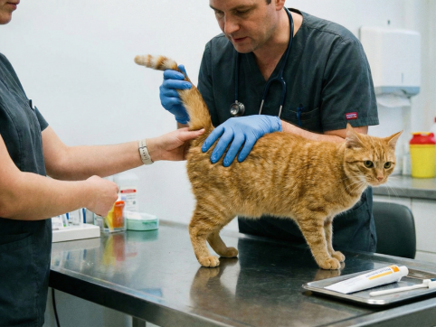 Analdrüsenentzündung bei Katzen: Symptome, Ursachen und Behandlung