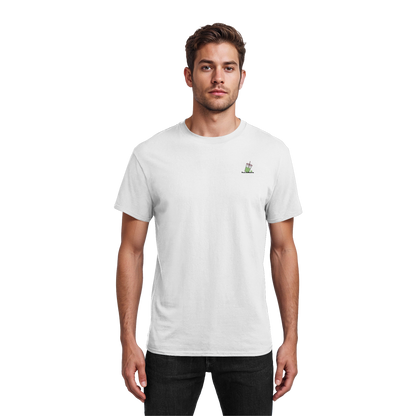 Personalisierbares Unisex T-Shirt "Paws & Matcha"