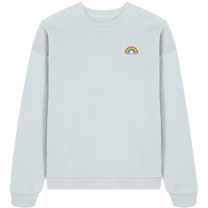 Liebevoll besticktes Sweatshirt Regenbogen Pride Kollektion "Proud & Loud"