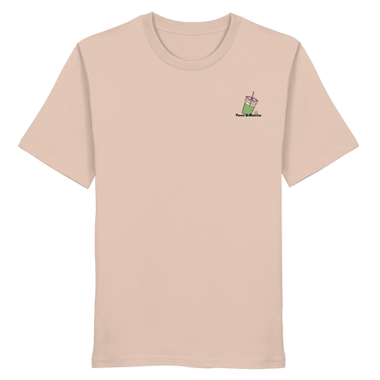 Personalisierbares Unisex T-Shirt "Paws & Matcha"