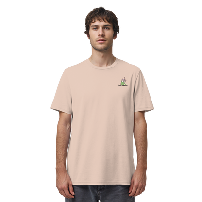 Personalisierbares Unisex T-Shirt "Paws & Matcha"