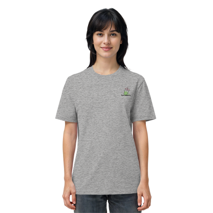 Personalisierbares Unisex T-Shirt "Paws & Matcha"