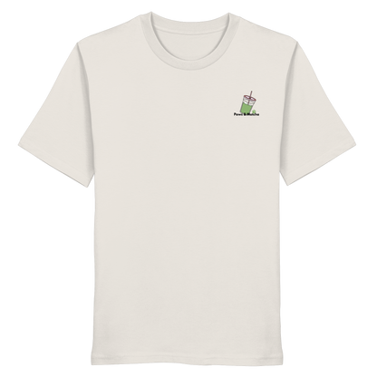 Personalisierbares Unisex T-Shirt "Paws & Matcha"