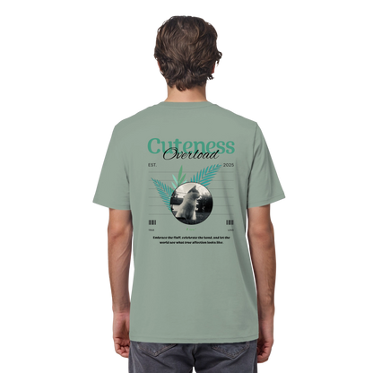 Personalisierbares Unisex T-Shirt mit Katze "Cuteness Overload"