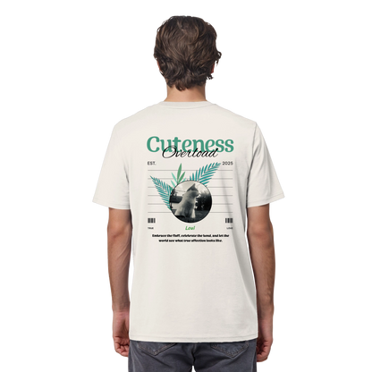 Personalisierbares Unisex T-Shirt mit Katze "Cuteness Overload"