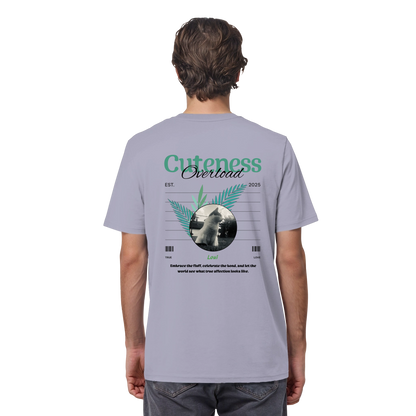 Personalisierbares Unisex T-Shirt mit Katze "Cuteness Overload"