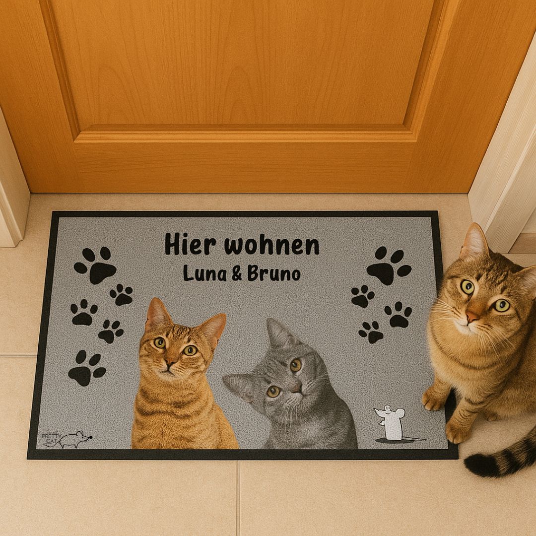 personalisierbare-fussmatte-mit-katze
