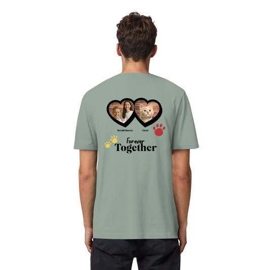personalisierbares-t-shirt-mit-katze-und-herzen-für-katzenfans