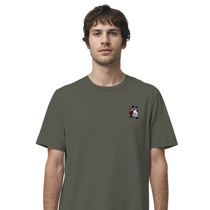 T-Shirt Aperol - Katze in Premium Bio-Qualität und hochwertiger Bestickung
